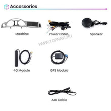 Kép betöltése a Galérianézegetőbe, Audi A6 C6 4F 2005 - 2009 Android Multimédia fejegység - TopNAVI