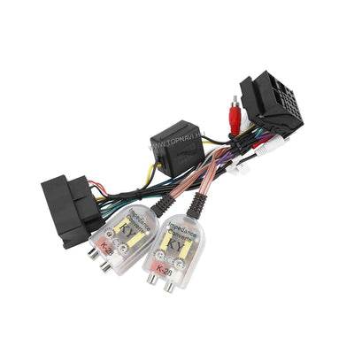 Audi magas - alacsony jelszint átalakító BOSE/gyári erősítőhöz - TopNAVI