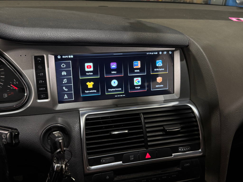 Audi Q7 androidos multimédia – 10 inch