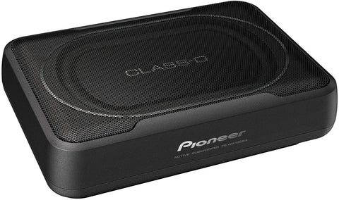 Pioneer TS-WX130EA lapos aktív mélynyomó Class-D erősítővel, felülnézet