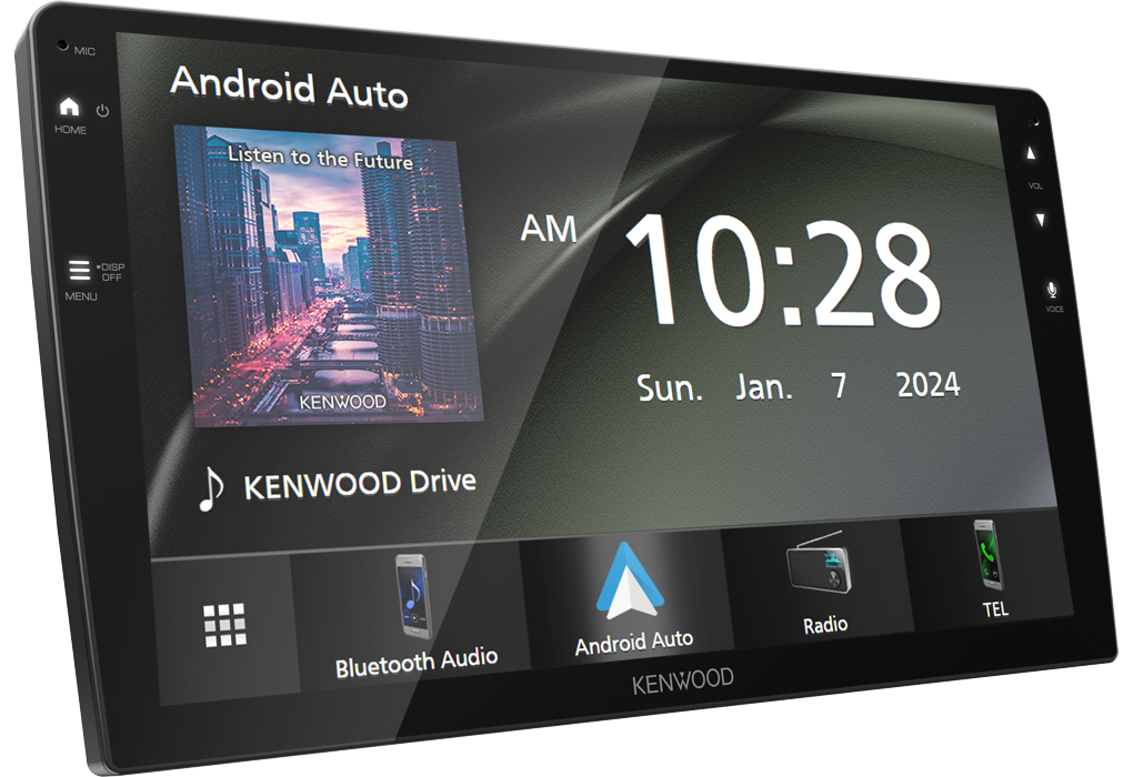 Kenwood DMX80AXS 9 colos autórádió, Android Auto felület