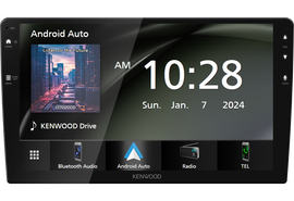 Kenwood DMX80AXS 9 colos autórádió elölnézet, Android Auto
