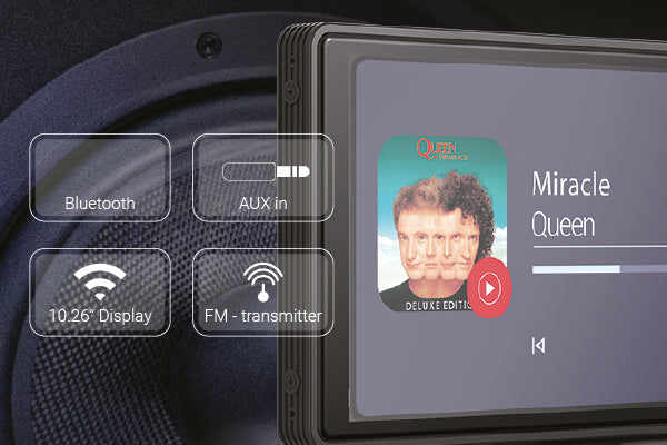 Navitel DS810 Bluetooth és Wi-Fi kapcsolatok, FM transzmitter