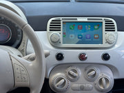 Fiat, Abarth 500 2007-2015 Bézs 7" Android multimédia autórádió érintőkijelzős fejegység — kép 5