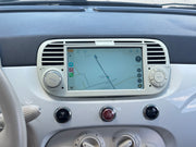Fiat, Abarth 500 2007-2015 Bézs 7" Android multimédia autórádió érintőkijelzős fejegység — kép 7