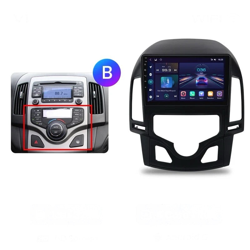Hyundai I30 2006- 2011 9" Android Multimédia fejegység