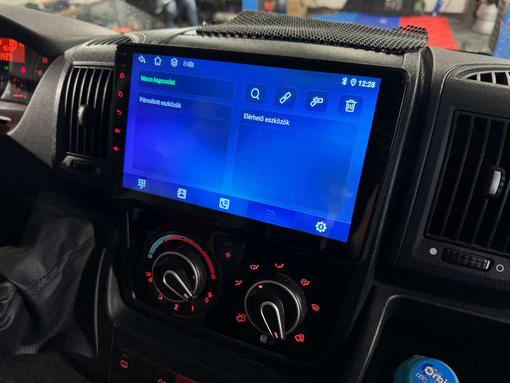 Fiat Ducato 2006-2021 9" Android Multimédia fejegység