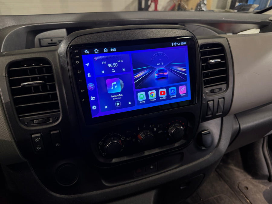 Opel Vivaro B 2014- 2020 9" Android multimédia autórádió érintőkijelzős fejegység