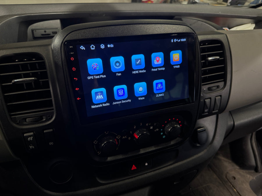 Renault Trafic 3 2014- 2021 9" Android multimédia autórádió érintőkijelzős fejegység