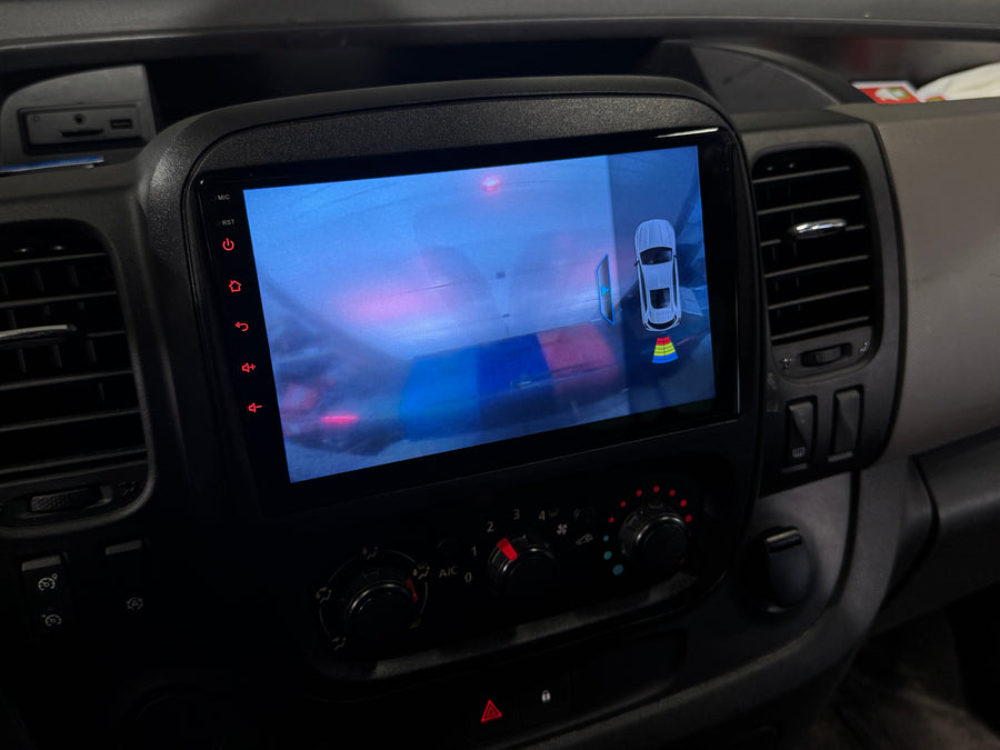 Renault Trafic 3 2014- 2021 9" Android multimédia autórádió érintőkijelzős fejegység