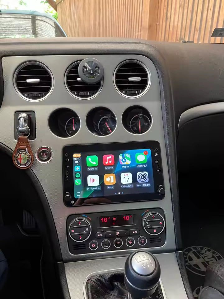 Alfa Romeo 159, Brera, Spider 2005 - 2011 7" Android Multimédia fejegység - TopNAVI