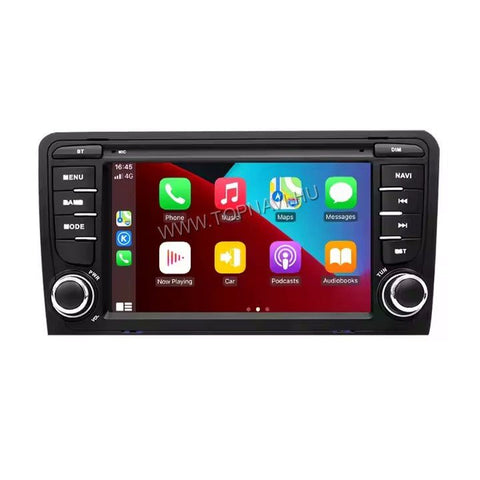 Audi A3 8P android multimédia fejegység bluetooth funkcióval – 7 col  