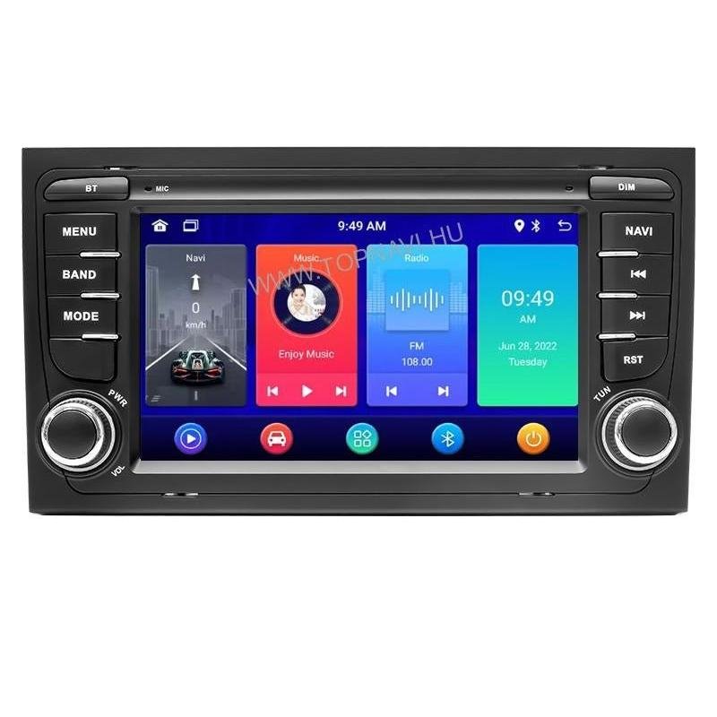 Audi A4 B6, B7 2002 - 2012 7" Android Multimédia fejegység - TopNAVI