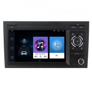 Audi A4 B6 B7 2002–2012 7" Android multimédia autórádió érintőkijelzős fejegység (jobb gombos) — kép 1