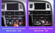 Audi A6 C6 4F 2005–2011 10.25" Android multimédia autórádió érintőkijelzős fejegység — kép 7