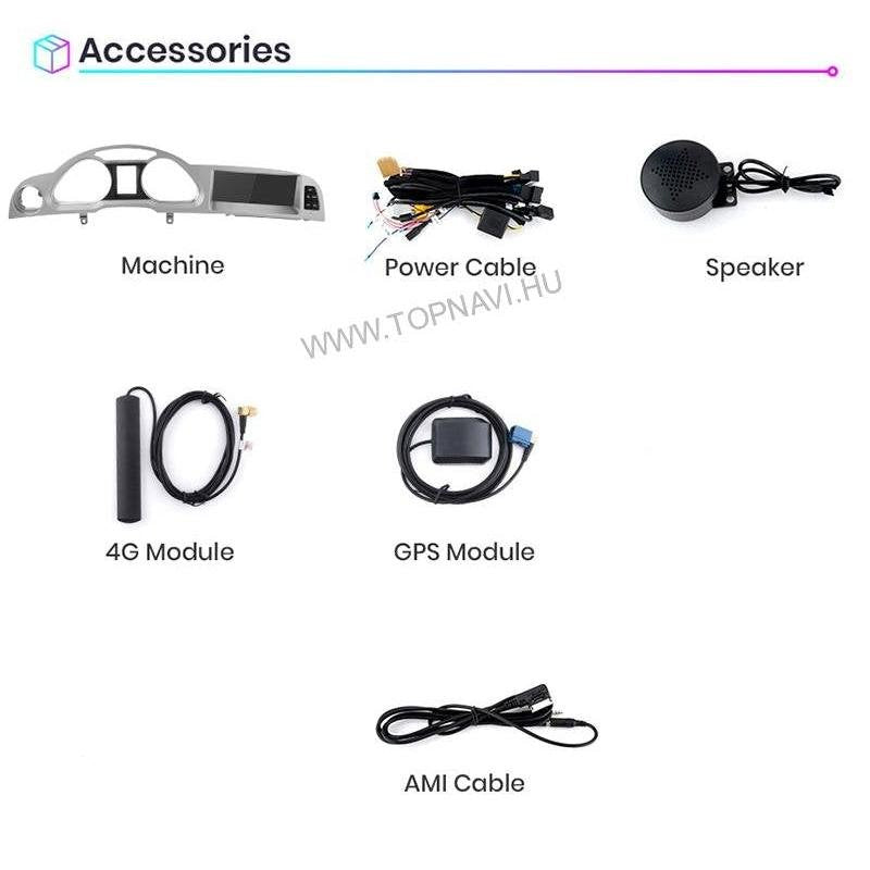 Audi A6 C6 4F 2005 - 2009 Android Multimédia fejegység - TopNAVI
