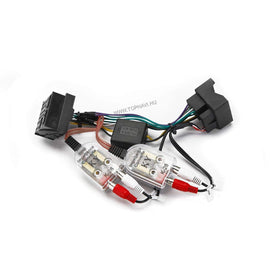 Audi magas - alacsony jelszint átalakító BOSE/gyári erősítőhöz - TopNAVI