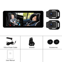 Kép betöltése a Galérianézegetőbe, Autós Baba Megfigyelő Kamera 6,86" autórádió, hifi, rádió és fejegység nagy kijelzővel, CarPlay, Android autó, Wifi és Bluetooth támogatással,