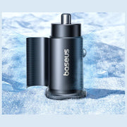 Baseus GoTrip DP1 30W autós töltő – USB-C PD + USB-A, 12–24 V — kép 4