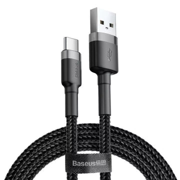 Baseus Cafule USB-A – USB-C kábel – 3 m, 2 A, fonott