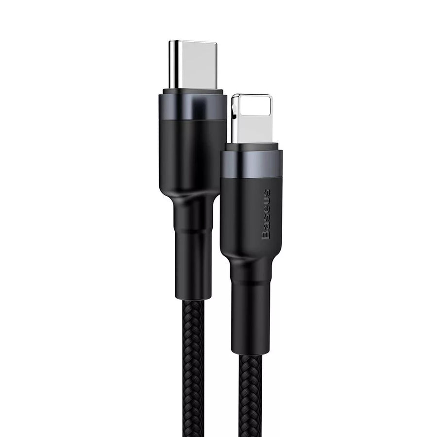 Baseus Cafule USB-C – Lightning kábel két csatlakozója