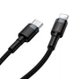 Baseus Cafule USB-C – Lightning kábel – 18 W PD, 1 m, iPhone-hoz — kép 4