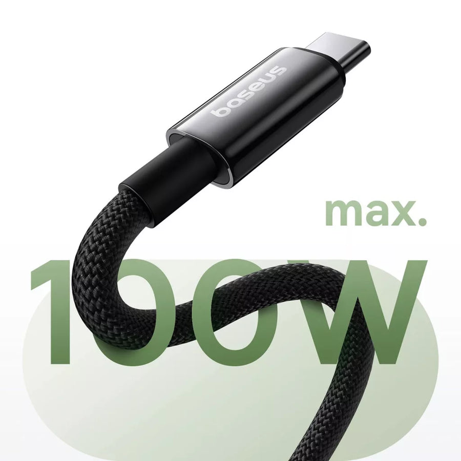 Baseus Tungsten Gold USB-C kábel, legfeljebb 100 W-os töltés