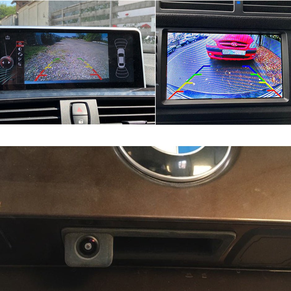 BMW 1er 128i E81 E82 E84 E87 E88 2007 - 2012 FullHD 1080P Tolatókamera - TopNAVI