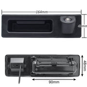 BMW 3/5 Széria X1 X3 X4 X5 F10 F11 F25 F30 F31 E60 E61 E70 E71 E72 E82 E88 E84 E90 E91 E92 E93 2011-2015 FullHD 1080P Tolatókamera — kép 7