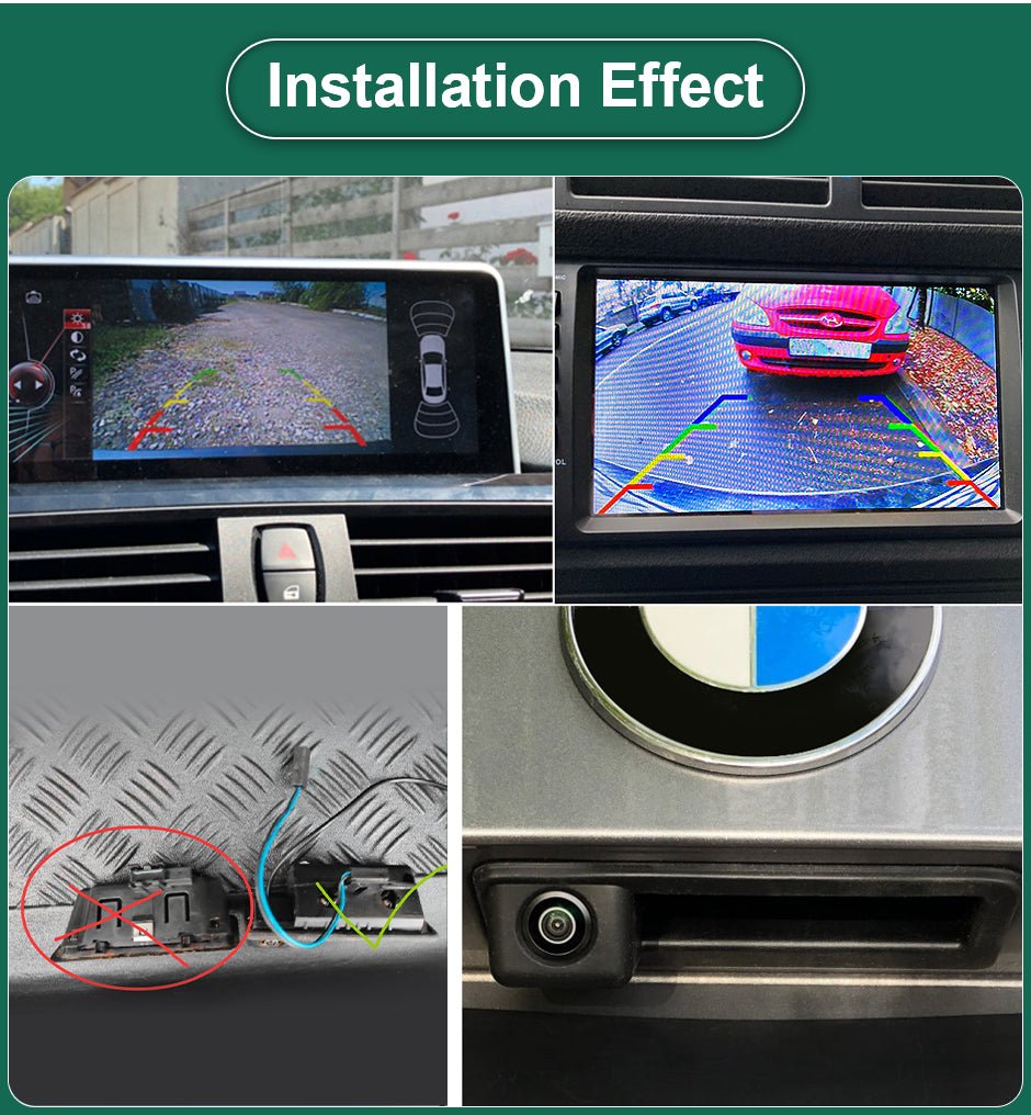 BMW 3er 318i 320i 325i 328i 330i 335i 2004 - 2011 FullHD 1080P Tolatókamera - TopNAVI