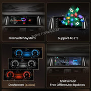 BMW 5 Széria F10 F11 2010-2017 10.25" Android Multimédia fejegység — kép 7