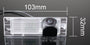 BMW 6 1 Series F20 F21 M6 E63 E64 FullHD 1080P Tolatókamera — kép 6