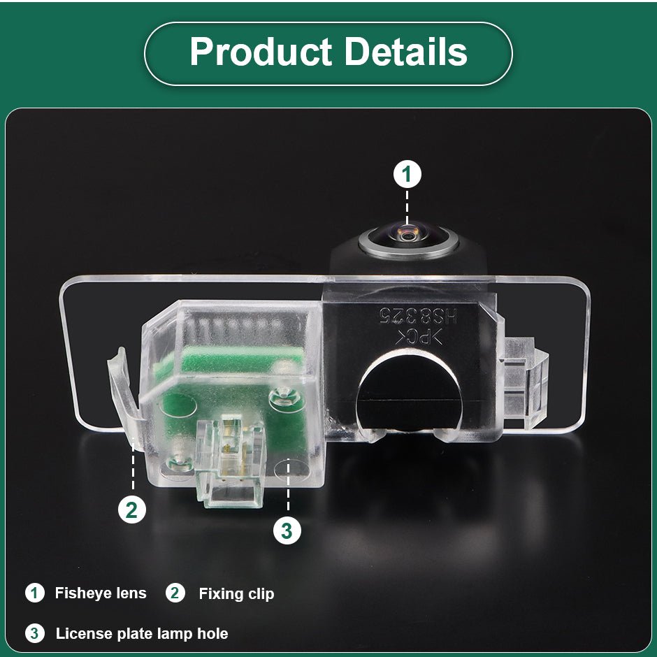 BMW E38 E39 E46 E60 E61 E65 E66 E90 E91 E92 X3 X4 X5 X6 FullHD 1080P Tolatókamera - TopNAVI