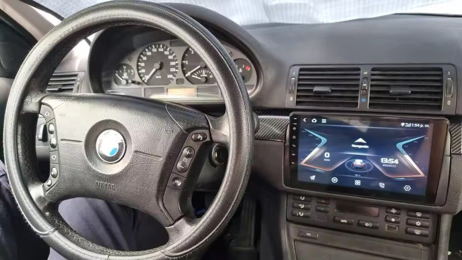 BMW E46 1998–2006 9" Android multimédia autórádió érintőkijelzős fejegység - TopNAVI
