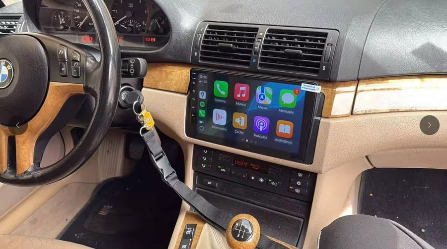 BMW E46 1998–2006 9" Android multimédia autórádió érintőkijelzős fejegység - TopNAVI