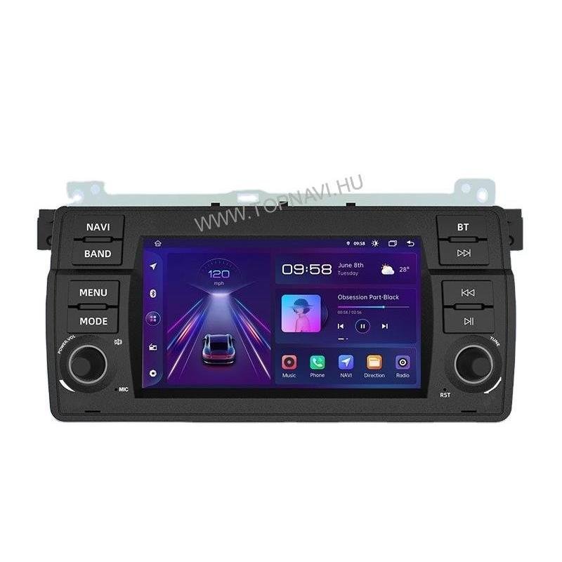 BMW E46 7" Android Multimédia fejegység - TopNAVI