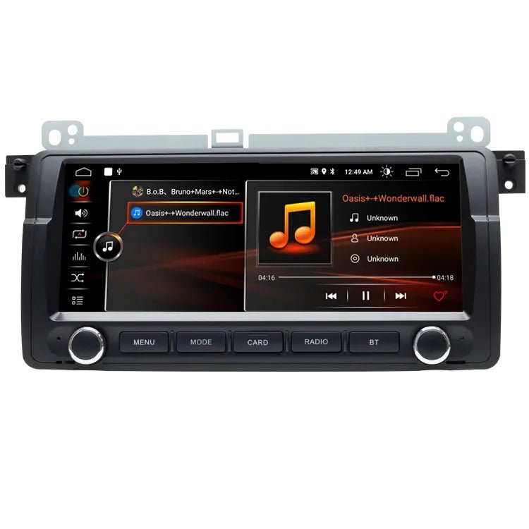 Android autórádió BMW E46-hoz érintőkijelzővel és magyar menüvel – 8.8 inch  