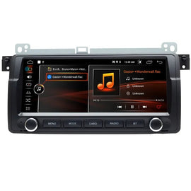 Android autórádió BMW E46-hoz érintőkijelzővel és magyar menüvel – 8.8 inch  