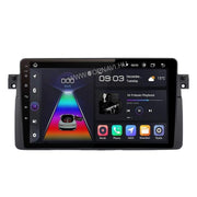 BMW E46 1998–2006 9" Android multimédia autórádió érintőkijelzős fejegység — kép 3