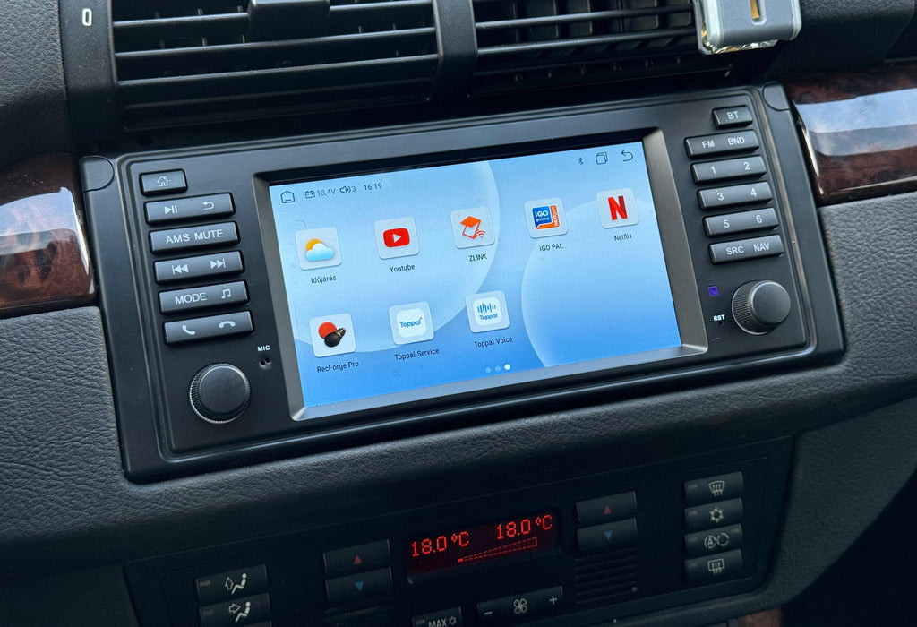 BMW E53 X5, E39 1996 - 2003 7" Android Multimédia fejegység - TopNAVI