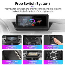 BMW X1 E84 2009 - 2015 10.25" Android Multimédia fejegység - TopNAVI