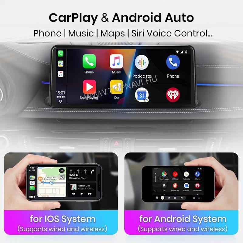 BMW X1 F48 10.25" Android Multimédia fejegység - TopNAVI
