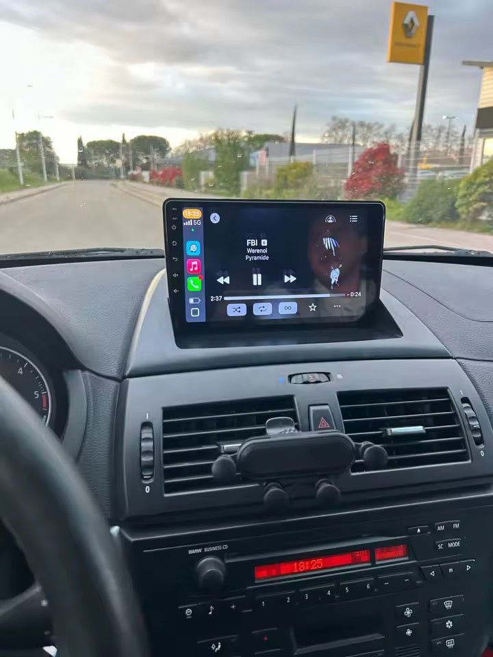 BMW X3 E83 2002–2011 9" Android multimédia autórádió érintőkijelzős fejegység - TopNAVI
