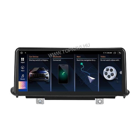 BMW X5 F15 X6 F16 2014 - 2017 10.25" Android Multimédia fejegység - TopNAVI