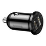 Baseus 2×USB autós töltő 4,8 A – 12–24 V, teherautóhoz is — kép 2