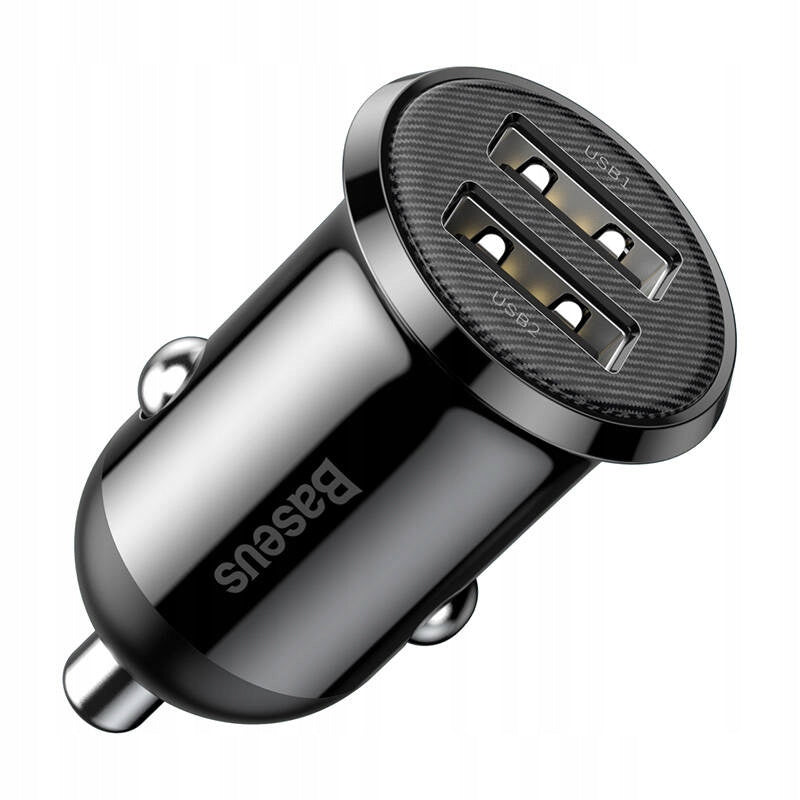 Baseus 4,8 A autós töltő a két USB portjával