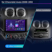 Chevrolet Aveo 2006-2012 9" Android Multimédia fejegység — kép 2