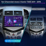 Chevrolet Aveo 2011-2015 9" Android multimédia autórádió érintőkijelzős fejegység — kép 2
