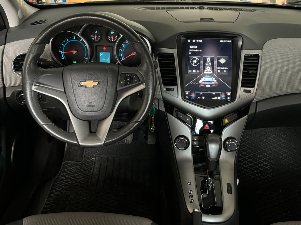Chevrolet Cruze 2008 - 2014 9.7" Tesla Style Android Multimédia fejegység autórádió, hifi, rádió és fejegység nagy kijelzővel, CarPlay, Android autó, Wifi és Bluetooth támogatással,