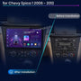 Chevrolet Epica 2006-2012 9" Android multimédia autórádió érintőkijelzős fejegység — kép 2